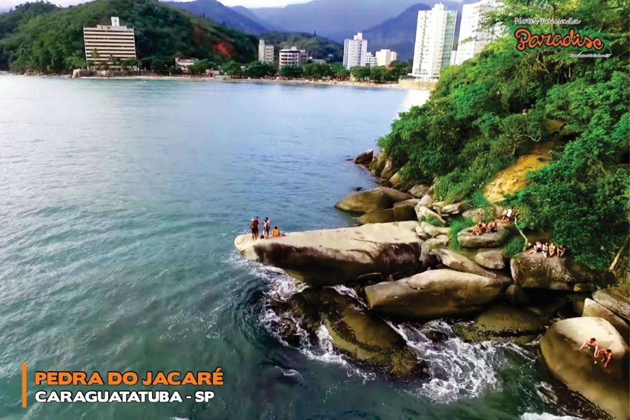 Hotel Pousada Paradise Caraguatatuba Bagian luar foto